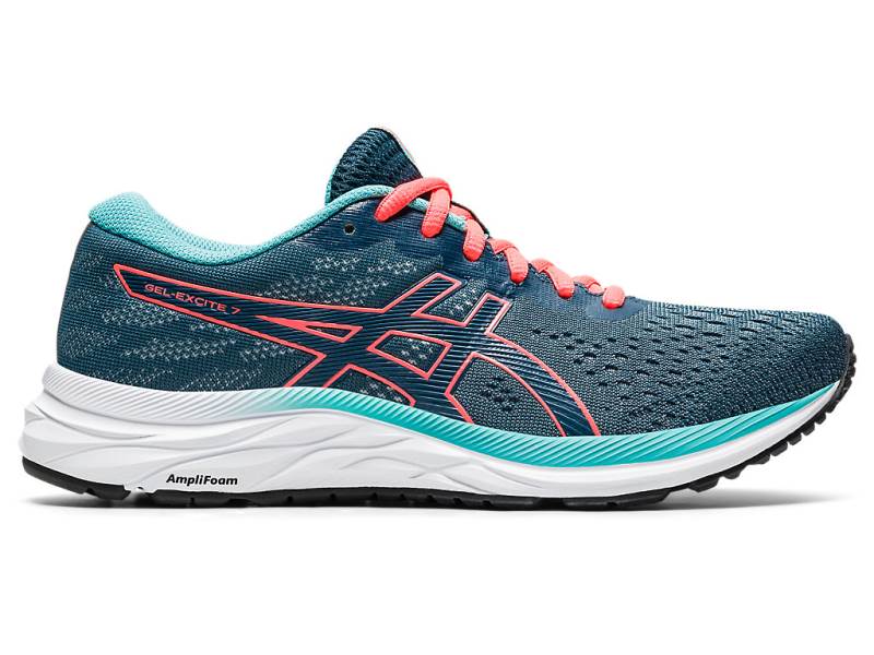 Sapatilhas Running Asics GEL-EXCITE 7 Mulher Turquesa, 4594A034.219